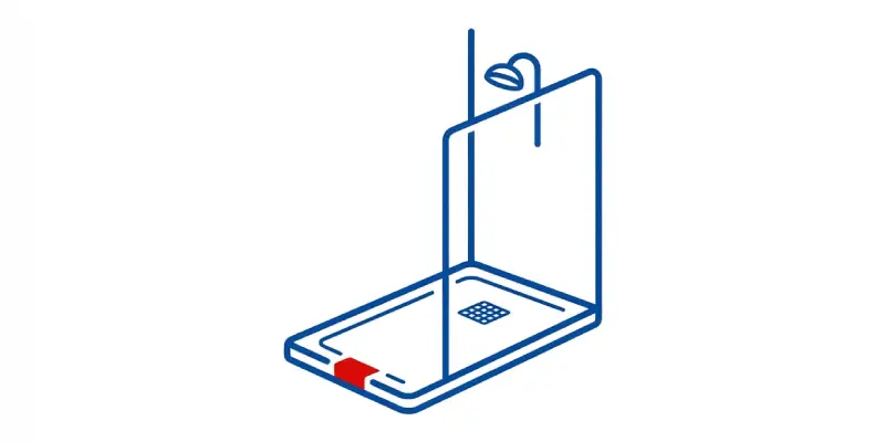 douche accessible et securisee